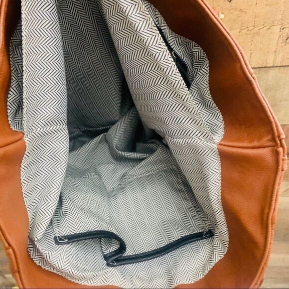 Steve Madden Faux Leather Quilted Tote - Picture 6 of 7